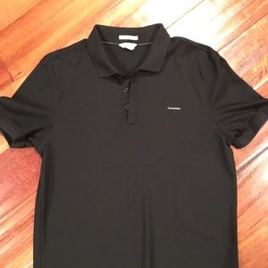 Calvin Klein medium black polo